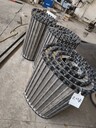 工厂生产重型碳钢链板机床排屑机304不锈钢输送链板定做冲孔链板