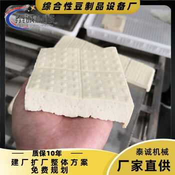 曲阜加工豆腐的機器，小型商用豆腐設備，鹵水石膏豆腐生產(chǎn)線(xiàn)