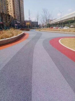 遼寧鐵嶺園林跑道透水混凝土施工價格