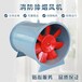 广西桂林市消防排烟风机供应HTF消防风机、双速风机