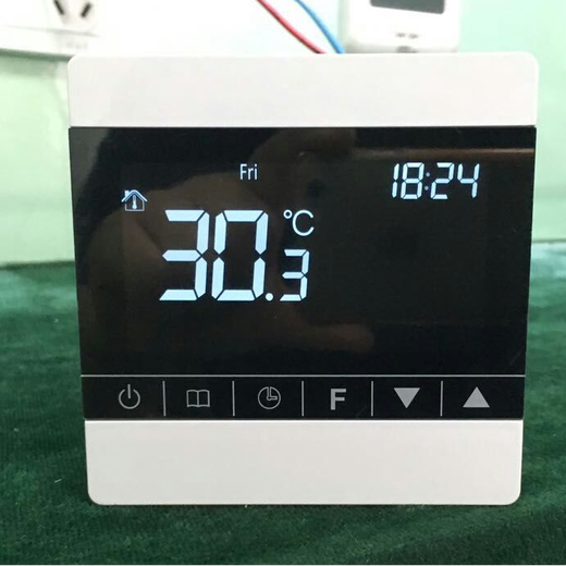 陕西铜川市温控器适用中央空调温控器液晶三速开关控制面板
