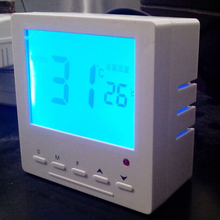 辽宁沈阳市温控器中央温控器触摸屏显示温控开关86型地暖调温器图片