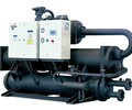 黑龍江佳木斯市螺桿式水地源熱泵機組水源熱泵一體機煤改電機組冷熱兩用