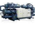 安徽蚌埠市螺桿式水地源熱泵機組KD1模塊式水地源熱泵