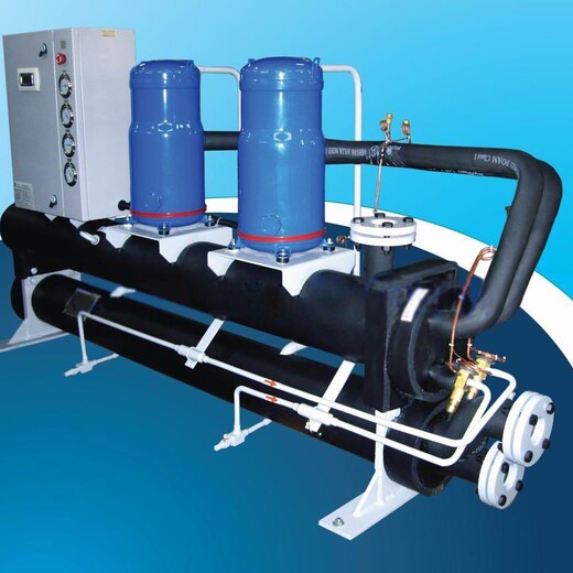 河北承德市涡旋式水地源热泵机组供暖制冷用螺杆式水地源热泵机组
