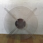 广西贺州市风机防护网圆形防鸟网金属网罩异型风机网罩