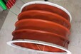 安徽亳州市硅钛软连接硅胶帆布厂家定做红色玻纤防火布