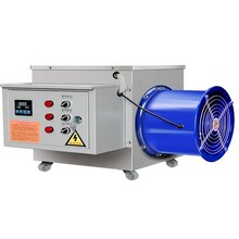 湖北黃岡市電加熱暖風機煤礦用電加熱暖風機加熱室內(nèi)循環(huán)空氣圖片