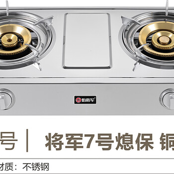 廚房電器燃?xì)庠頾em貼牌代加工家用燃?xì)庠钛鎸④娕_(tái)式猛火雙灶