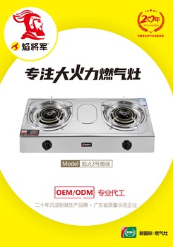 焰將軍廚衛(wèi)電器灶具源頭生產廠家臺式猛火燃氣灶廠家