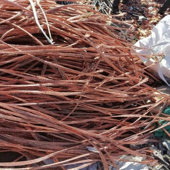 乐清回收废铜市场行情大量收购铜电缆