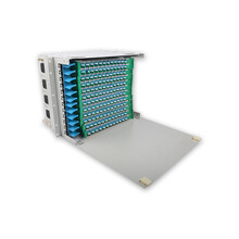 光缆分纤箱机架式ODF箱144芯单元配线箱