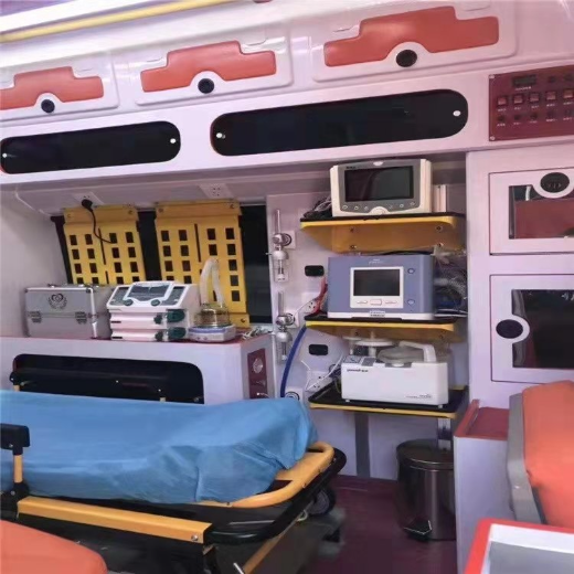 台州救护车跨省转运病人-icu重症病人转院-长途急救服务
