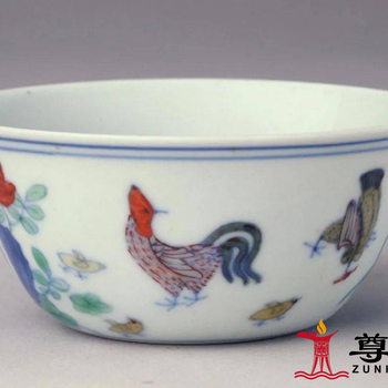 江苏省扬州市在哪里能鉴定明代成化斗彩鸡缸杯