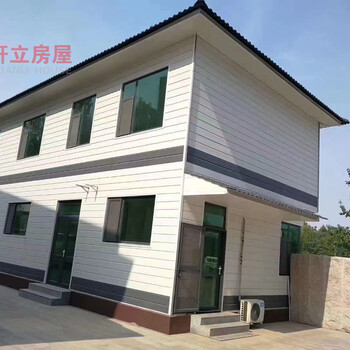 農村中式風格輕鋼別墅建造輕鋼結構房屋多樣化設計造型美觀