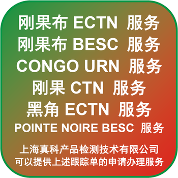 出口到剛果布CTNCERTIFICATE