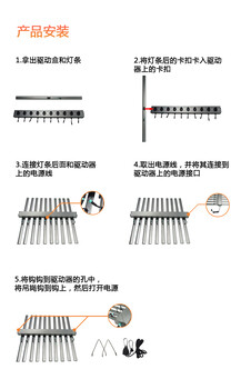 800W折叠灯条植物补光灯