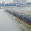 廣州40米長橡膠壩修補更換安裝充水式橡膠壩