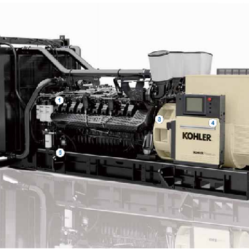 美國科勒10.5KV/1800KW高壓柴油發(fā)電機組