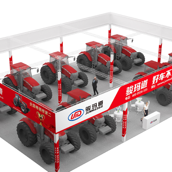 新疆農(nóng)機(jī)展桁架特裝搭建工廠