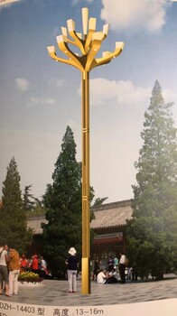 天賦廠家供應組合燈燈玉蘭燈防水防銹高亮LED高桿戶外燈