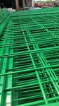 绿色农场围网浸塑护栏开发区护栏钢丝网护栏