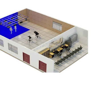 校園電視臺建設(shè)方案學(xué)校演播室搭建解決方案影視制作實訓(xùn)室