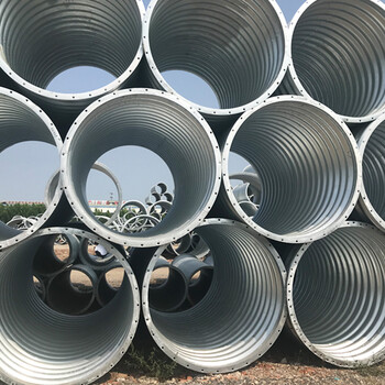 內(nèi)蒙鄂爾多斯鋼制大口徑波紋管涵隧道波紋管