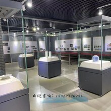 博物馆古董文物展示挂柜企业展厅玻璃柜文化馆物件陈列展示柜厂家