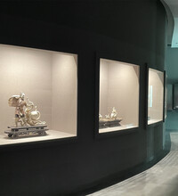 博物馆展示柜古董陶瓷翡翠玻璃展柜产品玻璃柜