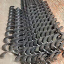螺旋葉片絞龍葉片輸送拋丸機304不銹鋼提升機除塵器錳鋼材質蛟龍