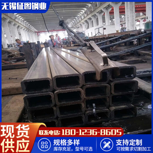 100x60x4黑铁方管征图Q235矩形方管钢结构工程用发货速度快