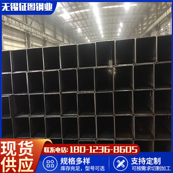 100x80x8QSTE500焊管造船用方矩管加工切割