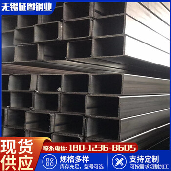 怀化Q355B方管厂家钢梁柱用160x80x8厚度可定制