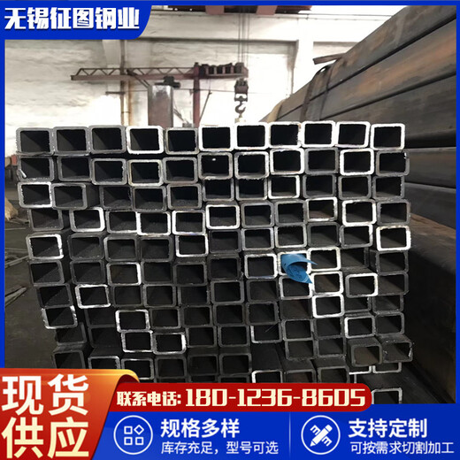 济宁100x60x6-SPCC材质方管耐腐蚀化工用方管