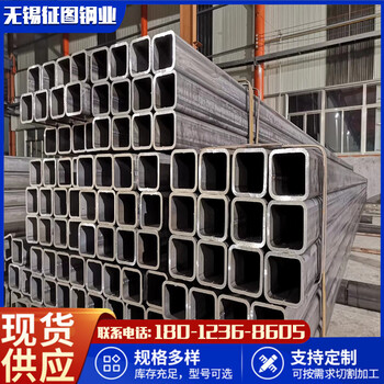 温州Q355B方管厂家钢结构用180x150x8货源充足