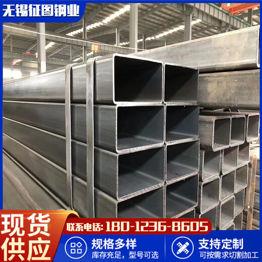 广州Q355B方管厂家机械工业用160x120x6钢材一站式服务
