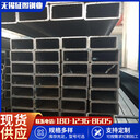 濟南Q355B方管廠家造船用400x120x8定尺全尺寸標注