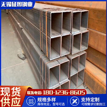上海周边Q355B方管厂家装饰用180x80x5壁厚均匀