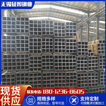 岳阳Q355B方管厂家钢结构工程用250x150x8加工定制