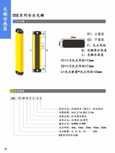 井禾DSE系列光栅超薄正面出光安装简易红外线对射探测器电子眼