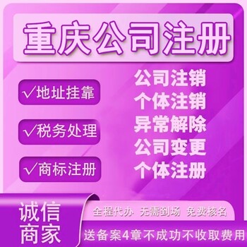 南岸区纳税申报代办年报年检代理办理