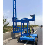 桥梁排水管施工台车-可移动施工平台-排水管台车