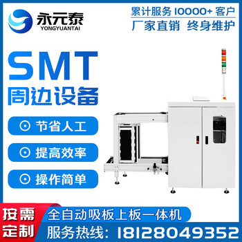 广东东莞永元泰SMT设备厂家全自动吸板上板一体机NGOK收板机器