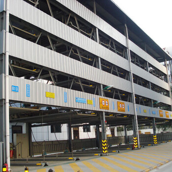 青岛收购四柱机械式车位两柱简易车库回收安装