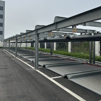 泉州室外安装智能立体停车场结构紧凑车俩出入方便