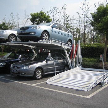 荊州租賃二層立體停車庫智能停車位工廠定制機械車庫
