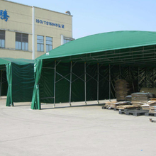 大型仓库雨棚移动伸缩帐篷工地挡雨棚停车篷