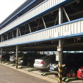 山东青岛立体车库租赁，简易2层车库定制。