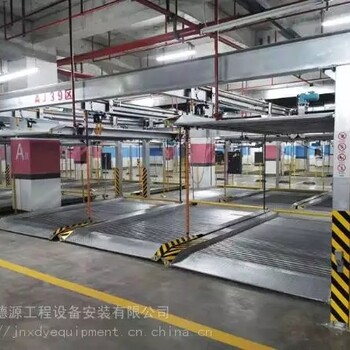 江蘇常州租賃三層升降橫移車庫。